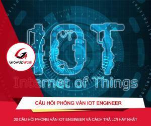 Top 20 câu hỏi phỏng vấn IoT Engineer và cách trả lời hay nhất